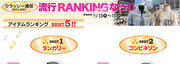 クラッシー通信2010.MAY　流行ランキングなう！　byクラッシー　アザレア
