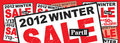 2012winterSALE part2!  byWR盛岡