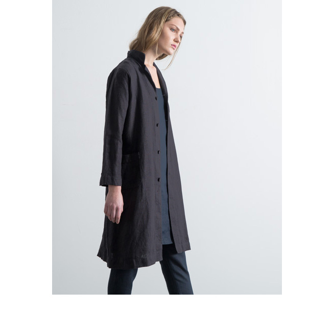 fog linen workの定番リネンコート 再々入荷です♪   Select shop