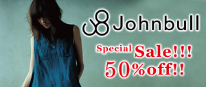 Jhonbull　＆　COOCO スペシャルSALE開催！　